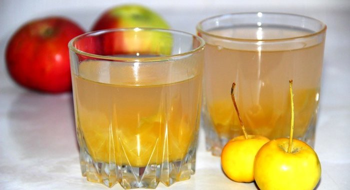 Компот из яблок