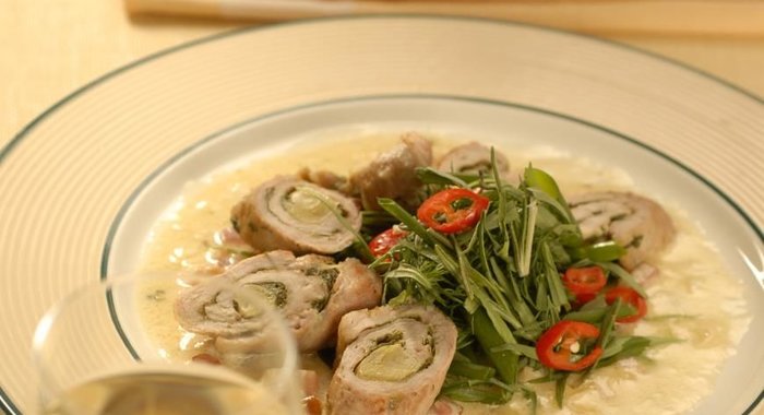 Рулетики из свинины по-итальянски