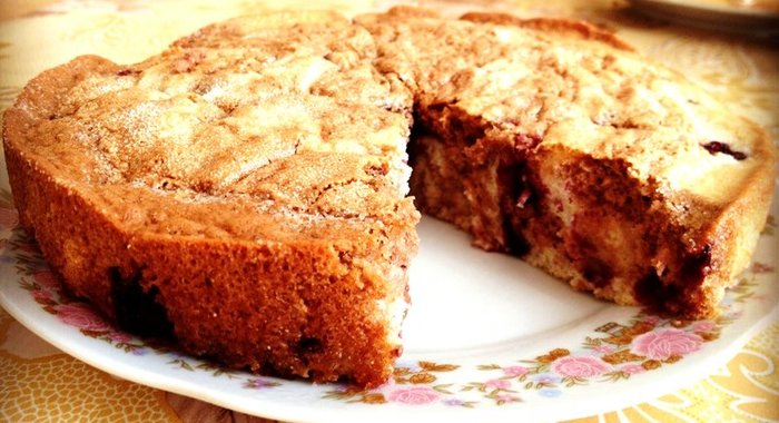 Кекс мраморный