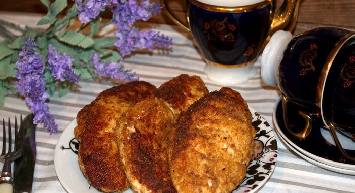 Нежные куриные котлеты