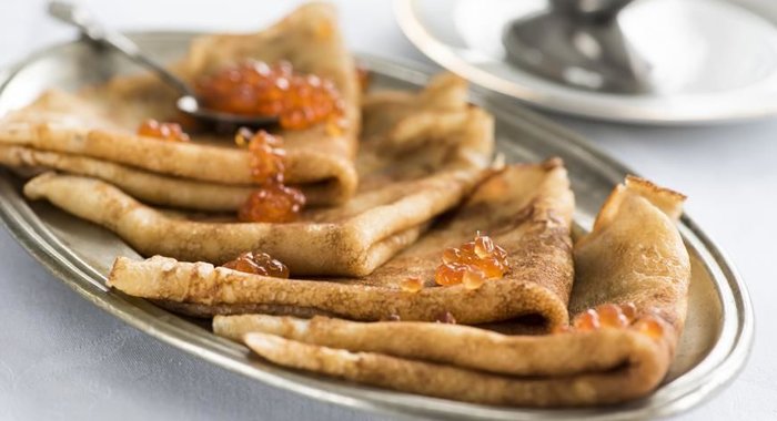 Блины на ряженке