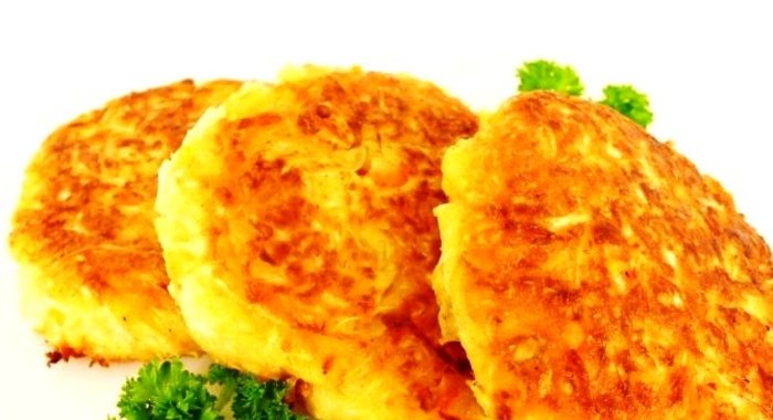 Капустные котлеты без манки