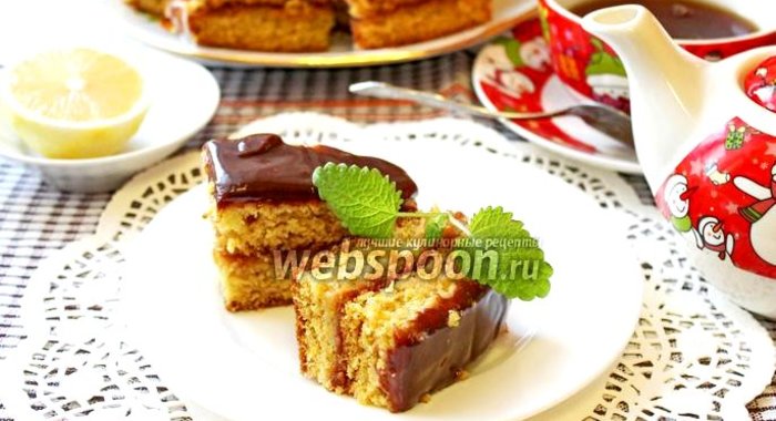 Лимонное пирожное