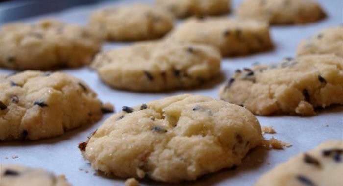 Итальянское печенье фролини с лавандой