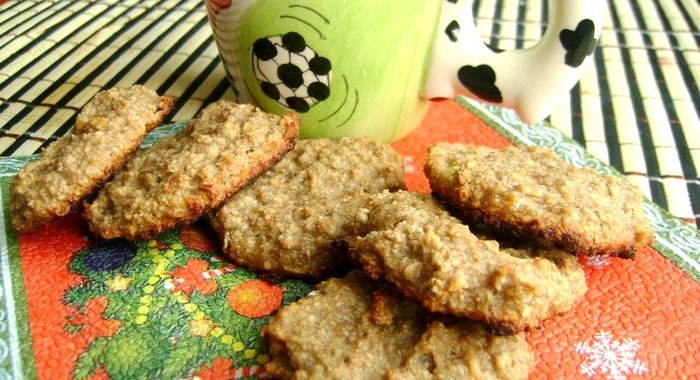 Овсяно-банановое печенье