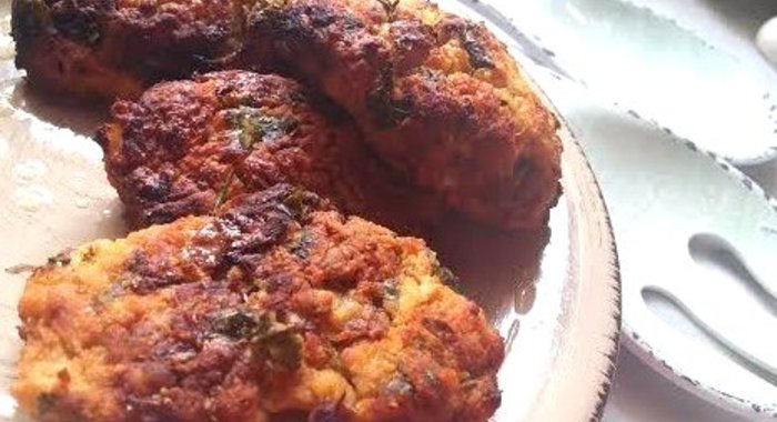 Котлетки из красной чечевицы для веганов (без глютена)