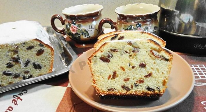 Кекс столичный по ГОСТу