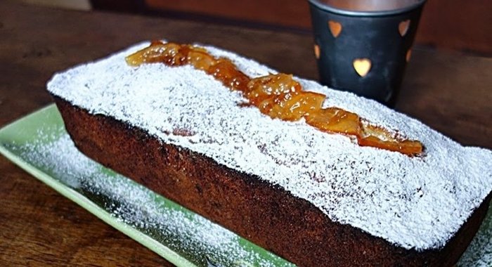 Кекс с вареньем