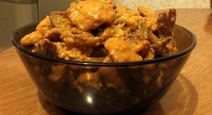 Торт «Муравейник» без использования мясорубки