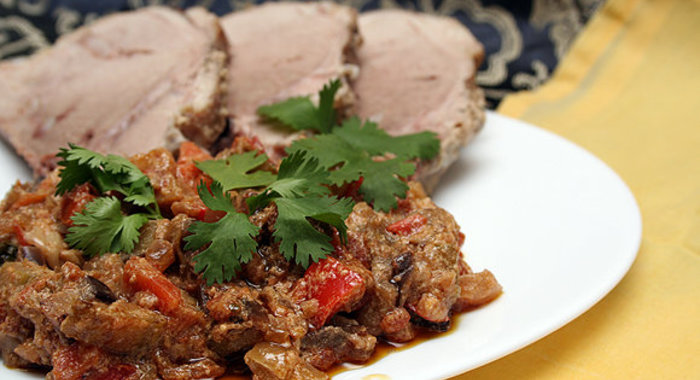 Овощи в сметане