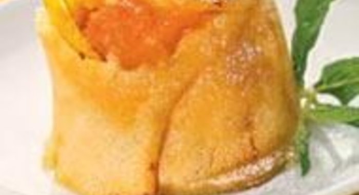 Шарлотка абрикосовая