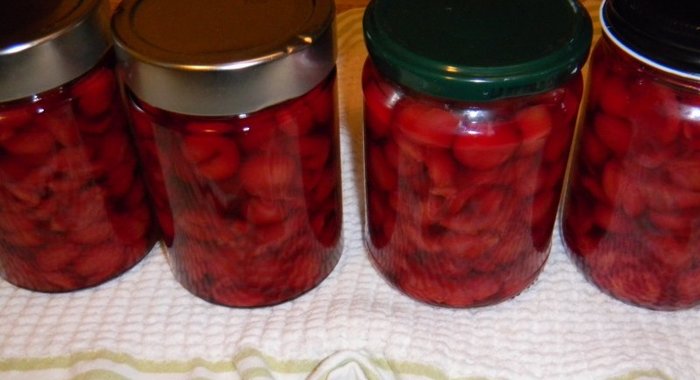 Компот из вишни на зиму