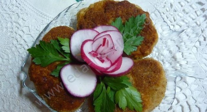 Котлеты из кальмаров