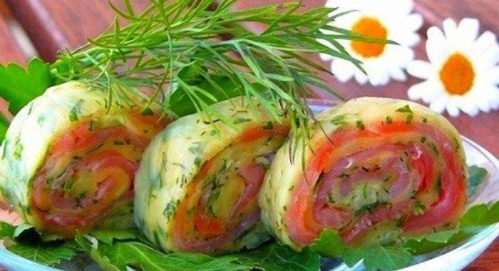 Рулет из сыра