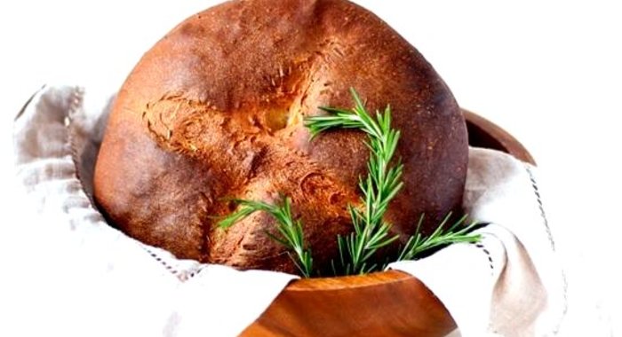 Хлеб с розмарином и медом