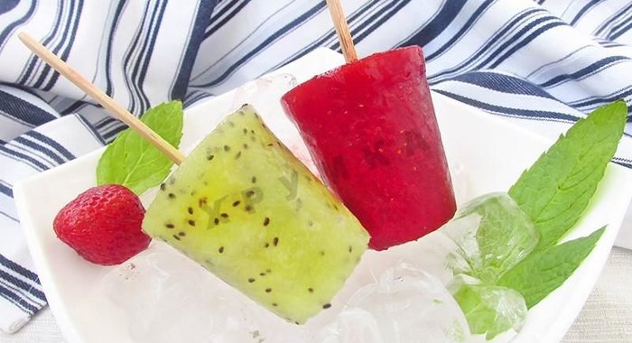 Домашние мороженое фруктовый лед