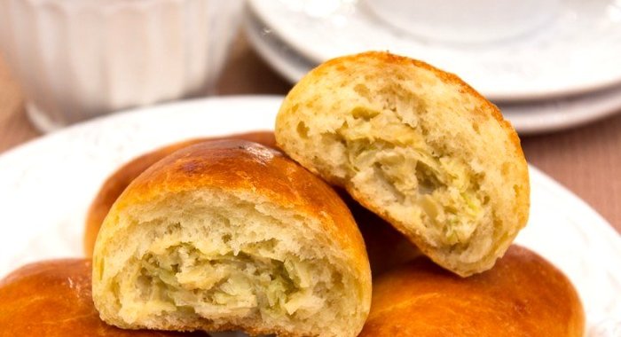 Пирожки с капустой