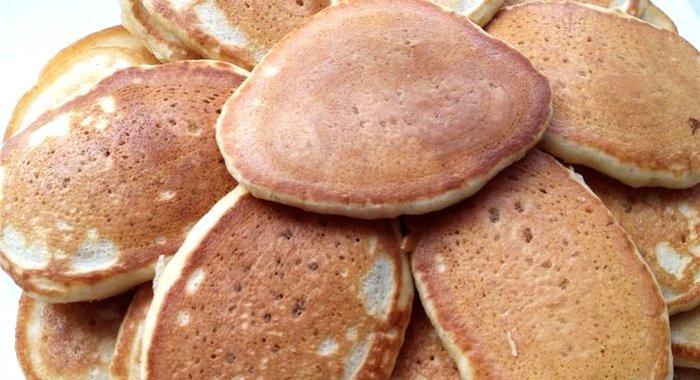 Оладьи на ряженке пышные