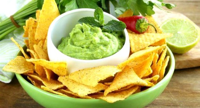 Гуакамоле с оливками