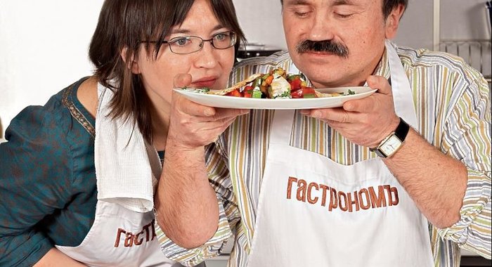 Рататуй с курицей и йогуртовым соусом от Сергея и Анны Литвиновых