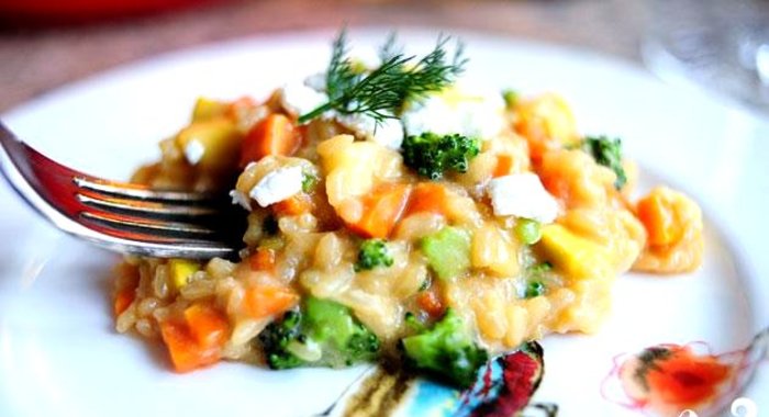 Весеннее ризотто