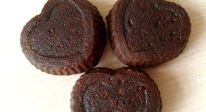 Заварные шоколадные кексы