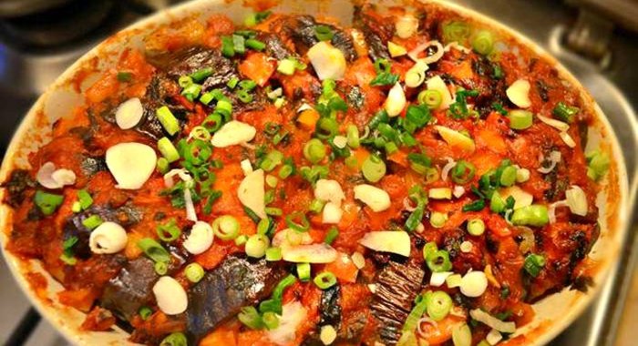 Баклажаны, фаршированные мясом, по‑турецки