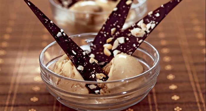 Мороженое-карамель