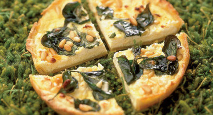 Пицца моцарелла-руккола