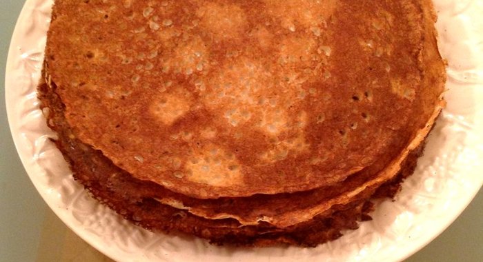 Тонкие французские блинчики