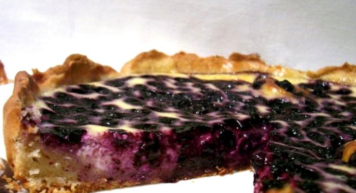 Пирог с голубикой Финский