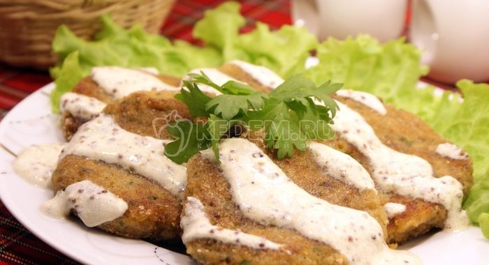 Рыбные котлеты из минтая