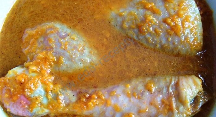 Маринад для курицы в духовке из апельсинов