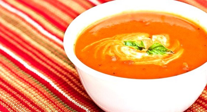 Томатный суп-пюре