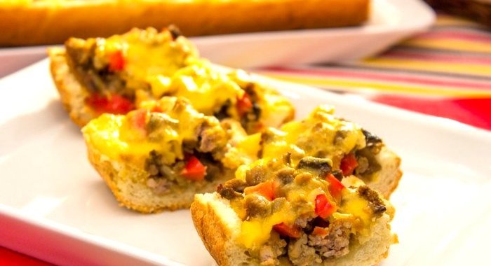 Фаршированный батон