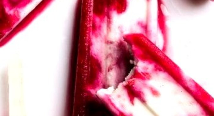 Кокосовое мороженое с апельсином