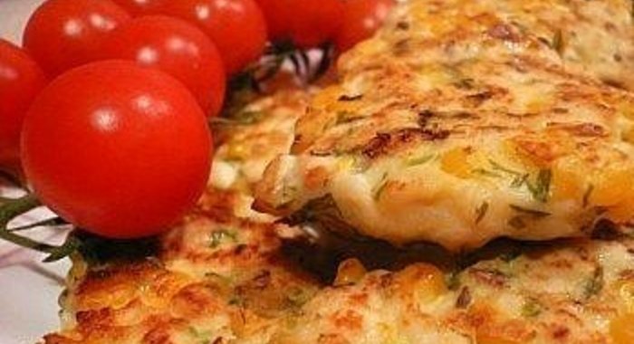Котлеты с кукурузой