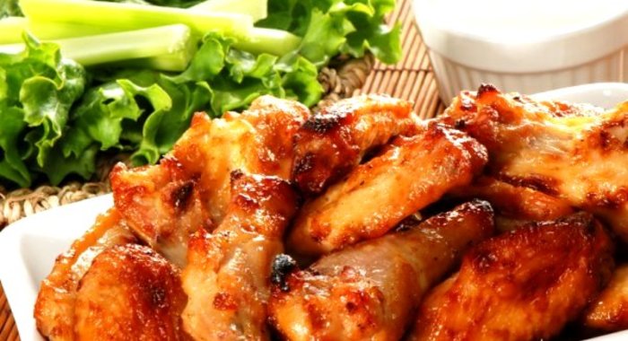 Шашлык из куриных крылышек