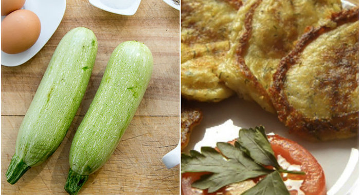 Оладьи из кабачков