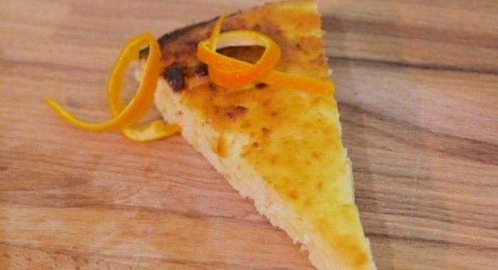 Творожная шарлотка