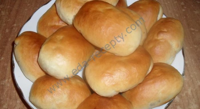 Пирожки с капустой в духовке