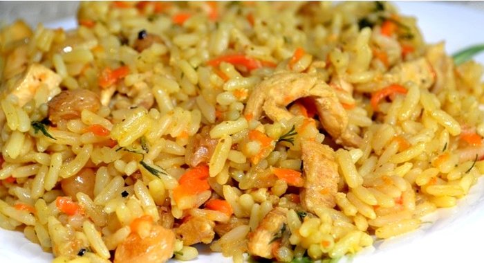 Плов с курицей