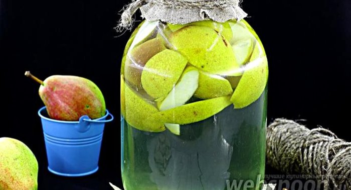 Компот из груш на зиму