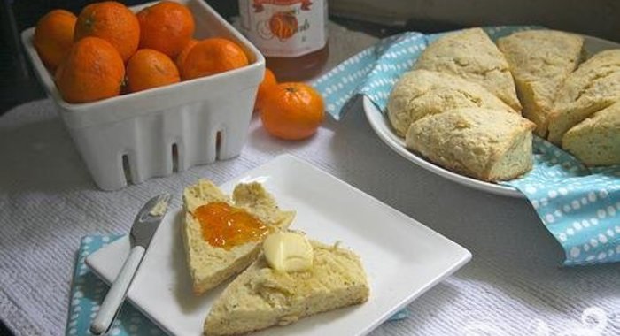 Апельсиновые булочки с маком