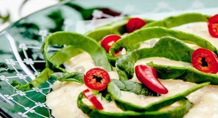 Ризотто с зеленью и сыром