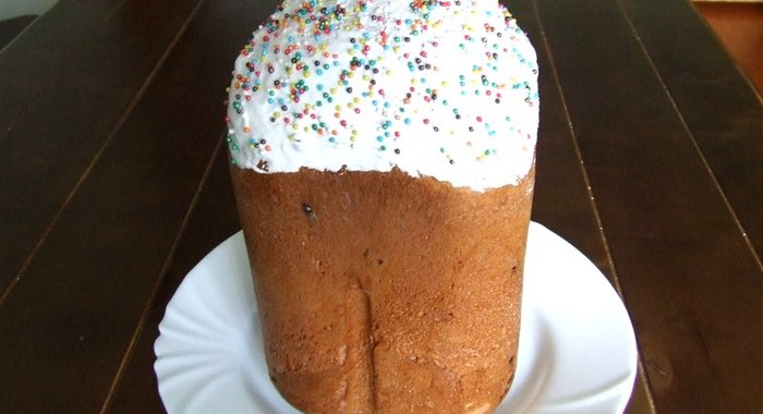 Кулич в хлебопечке