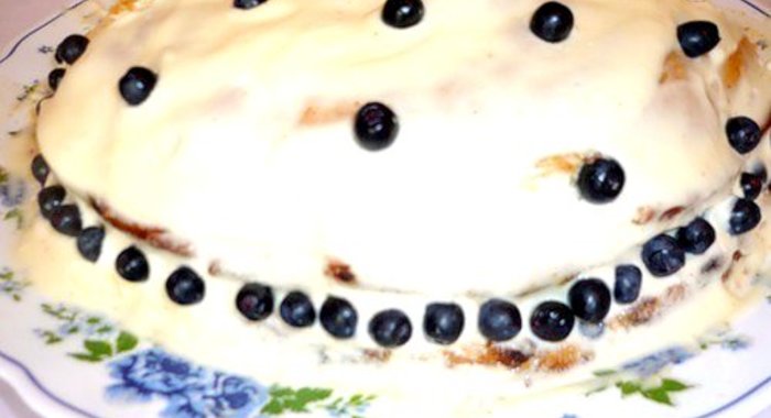 Сметанный пирог с маком