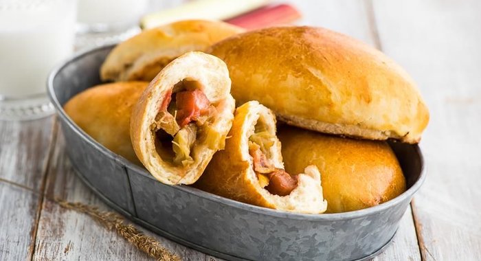 Пирожки с ревенем