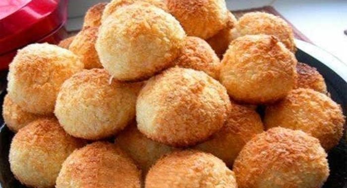 Кокосовое печенье без муки