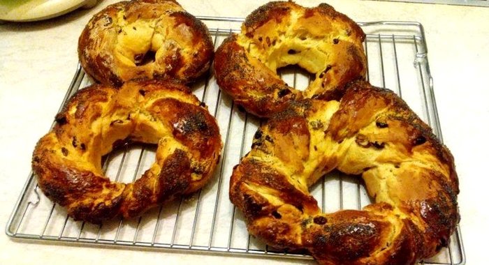 Рождественский калач